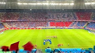 Torcida do FORTALEZA fazendo a ÔLA com o MOSAICO DE BANDEIRINHAS Fortaleza x América [upl. by Pacorro645]