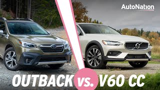 2020 Subaru Outback XT vs Volvo V60 Cross Country Compared [upl. by Mandelbaum]