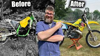 27 year old DIRT BIKE Gets New Life RM 250 2 stroke [upl. by Funch631]