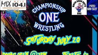 Chris Payne VS Christopher Battle  C1W Mix 1041 Championship  07202024 [upl. by Wina770]