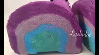 Lush Mothers Day 2015  Ultra Violet bubble bar [upl. by Odracir]