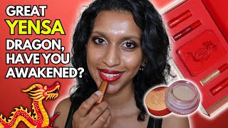 The PERFECT RED Lipstick for Summer Tan Skin  YENSA Beauty Review [upl. by Milburn744]