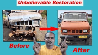 Truck Restoration  Tata Truck Repairing  Chessese Repairing [upl. by Aranaj]