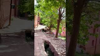 Abyaneh spring water passing through the village 😴😴😍 [upl. by Eri]