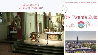 2252021 Het HVormsel Eucharistieviering live vanuit de HBlasiuskerk te Delden [upl. by Nabois]