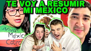 INSULTÓ A MÉXICO Y ASÍ LE RESPONDIERON 🇲🇽 REACCIÓN a TE VOY A RESUMIR MI MÉXICO increíble [upl. by Alcock740]