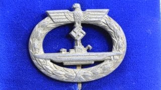 WW2 German UBoat War Badge [upl. by Caty268]