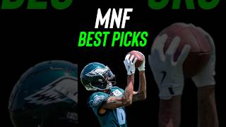 MNF Eagles Vs Falcons Picks🦅Follow⁠flofantasyfootballnfl football nflfootball fantasyfootball [upl. by Barron]