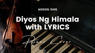 Diyos Ng Himala  Key of C  Karaoke  Minus One with LYRICS  Piano Cover [upl. by Aehsal51]