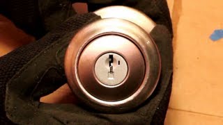 How to Flip a Kwikset SmartKey Door Knob with an Upside Down Keyhole [upl. by Asirac]