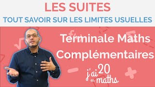 Tout savoir sur les limites usuelles  Les suites  Maths Complémentaires [upl. by Rozalin]