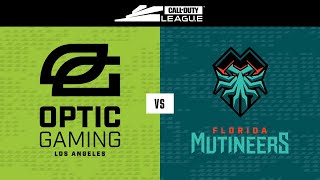 Knockout D  OpTic Gaming LA vs Florida Mutineers  London Royal Ravens Home Series  Day 2 [upl. by Assirrem]