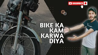 Bike ka Kam karwa diya😍  garmi both zyada thi😱 [upl. by Nerty]