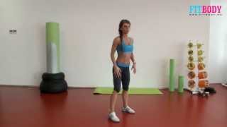 Antrenament picioare Genuflexiuni cu saritura squat jump [upl. by Mij]