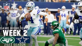 New York Jets vs Dallas Cowboys  2023 Week 2 Game Highlights [upl. by Phebe368]