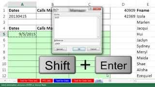 Excel Magic Trick 1145 Create Random Data Set with Formulas 4 Unusual Formulas [upl. by Nesyt]