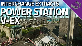 Power Station VEx  Interchange Extract Guide  Escape From Tarkov [upl. by Alebasi760]