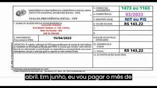 Preenchimento da GPS  Segurado facultativo ou contribuinte individual [upl. by Saucy10]