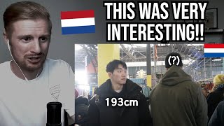 Reaction To What Happens When a 193cm Korean Goes to the Netherlands [upl. by Garretson]