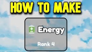 How to Make Energy in Ability Craft Roblox [upl. by Ydarb704]