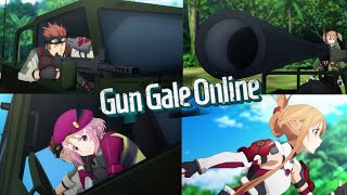 Gun Gale Online new characters  Sword Art Online 3 HD [upl. by Dinesh]