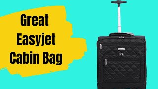 The Perfect Easyjet Cabin Bag Review Fits Underseat with Ease [upl. by Dragoon909]