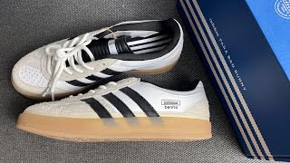 Adidas Gazelle Indoor Bad Bunny IF9735 Review From Supkicks [upl. by Ekralc]