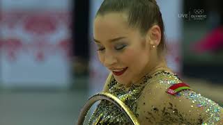 Katsiaryna Halkina Hoop EF  WCC Minsk 2018 [upl. by Nor]