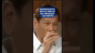 Marcoleta sa SENADO  Duterte [upl. by Nakeber]