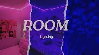 Beautiful room light design  lighting in room  room decorations idea💡 [upl. by Blalock]