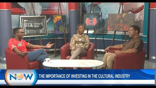 The NOW Morning Show interview on quotThe Importance of Investing in the Cultural Industriesquot [upl. by Sofer]