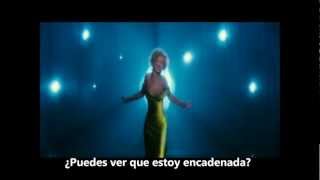 Christina Aguilera Bound To You Official Video Clip en español [upl. by Halden649]