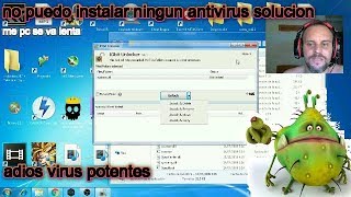 Como ELIMINAR los VIRUSTROYANOS o MALWARES de mi PC Cuando el VIRUS no deja instalar ANTIVIRUS [upl. by Aikit]