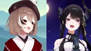 Mumei amp Nerissa singing Mamma Mia SYNCED [upl. by Sylvester]