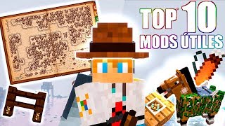 TOP 10 MODS ÚTILES para MINECRAFT 1122  MAPAMUNDI  XRAY LEGAL y CABALLOS OP  SEMANA 4 [upl. by Milan]