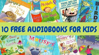 10 Free Audiobooks For Kids  30 Minutes of Reading For Kids [upl. by Eenad]