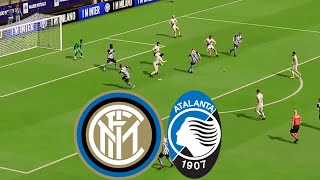 INTERNAZIONALE x ATALANTA CAMPEONATO ITALIANO 2024 SIMULAÇÃO FUTEBOL EA FC 24 [upl. by Laureen]