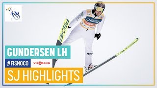 Jarl Magnus Riiber  Gundersen LH  Trondheim  1st place  FIS Nordic Combined [upl. by Custer]