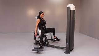 Adductor Abductor Machine  Panatta  Fit Evo [upl. by Annuahs921]