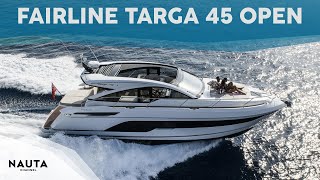 Fairline Yachts  Targa 45 Open  POV boat tour esterni e cabine [upl. by Salomi372]