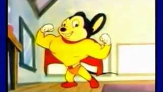 Mighty Mouse The original cartoon theme intro  YouTube [upl. by Cyndia659]