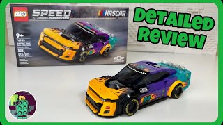 START YOUR ENGINES LEGO Speed Champions NASCAR Next Gen Chevrolet Camaro ZL1 76935 [upl. by Krisha703]