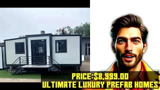 Buy YOLOx Luxury Prefabricated Mini Houses Fast Build 20Ft 40Ft Prefabricated Mini Portable Home [upl. by Aplihs]