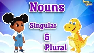 Singular amp Plural Nouns by Adding S  English Grammar For Kids with Elvis  Grade 1  8 [upl. by Hedi]