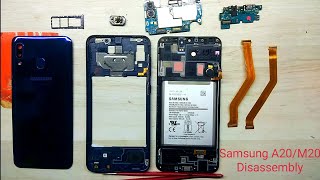 Samsung A20 Disassembly  Samsung A20s Teardown  How to Open Samsung A20s [upl. by Zephan]