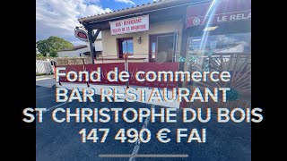 Bar restaurant proche CHOLET [upl. by Demona174]