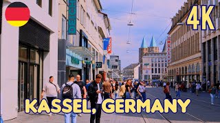 Walking tour in Kassel Germany 4k 60fps [upl. by Starks]