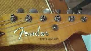 1953 Fender Telecaster An UpClose Look at a Classic Vintage Guitar [upl. by Donnelly801]