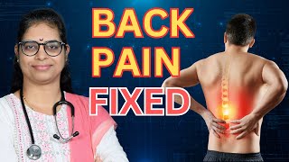 Stop Suffering from Back Pain  Causes Prevention amp Best Remedies [upl. by Trellas]