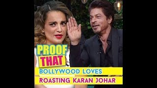 Proof That Bollywood Loves Roasting Karan Johar KWK  MissMalini [upl. by Lamdin]